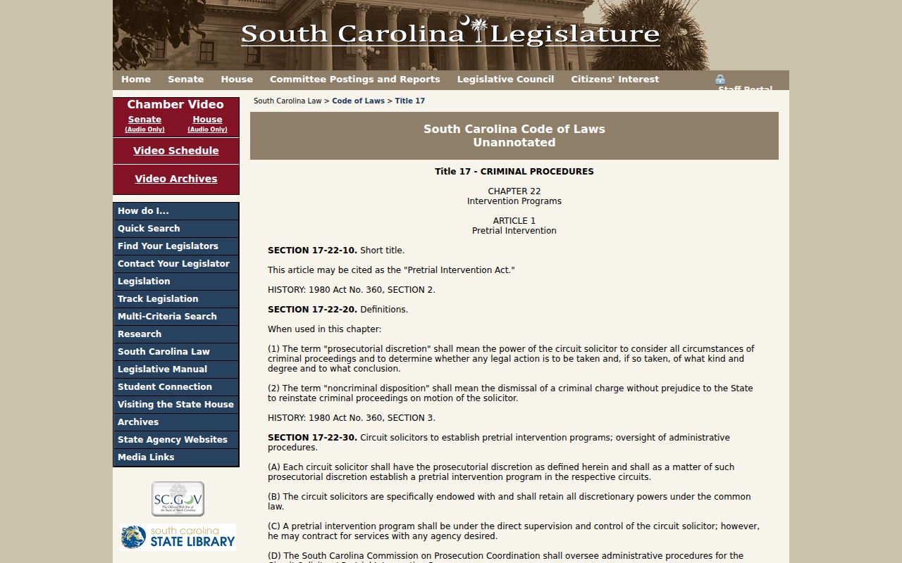 South Carolina expungement law affecting Sumter County criminal history
