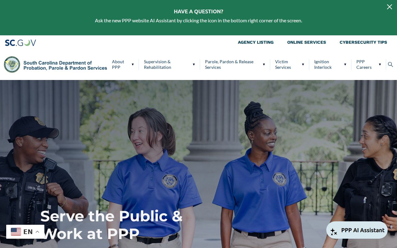 South Carolina probation and parole search for Sumter County records