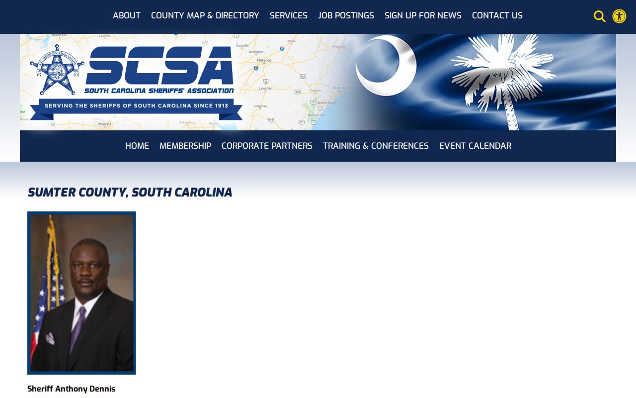 Official Sumter County sheriff contact directory for criminal records
