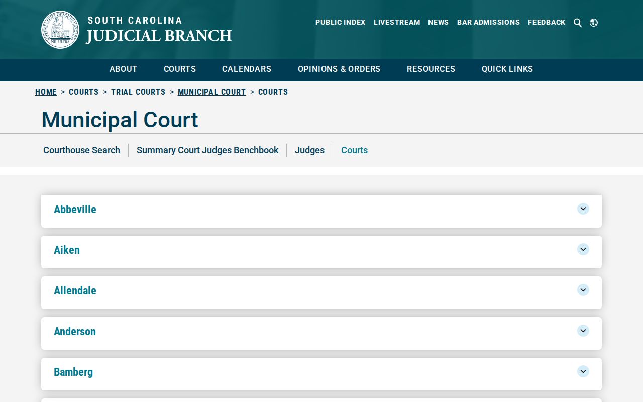 Mayesville criminal case municipal court directory entry