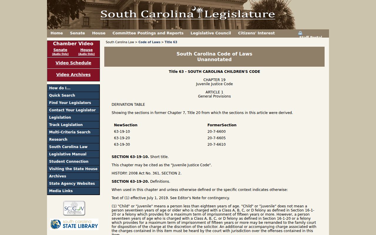 Juvenile confidentiality law affecting Sumter County registry records
